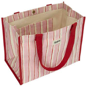 Hindbag Claude Tote Bag - Rayas Rojas/Rosas