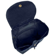 Mochila Hindbag Eliot - Terciopelo Azul Marino