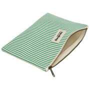 Hindbag Ema Bolso mediano con cremallera - Rayas verdes
