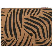 Bolso mediano con cremallera Hindbag Ema - Zebra Cinnamon Brown