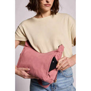 Hindbag Emile Bolso de hombro con múltiples bolsillos - Rosa rubor