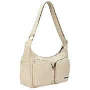 Hindbag Emile Bolso de hombro con múltiples bolsillos - Yute Beige
