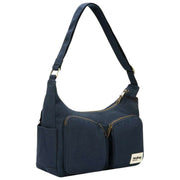 Hindbag Emile Bolso De Hombro Con Múltiples Bolsillos - Azul Marino