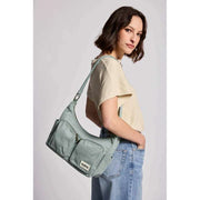 Hindbag Emile Bolso De Hombro Con Múltiples Bolsillos - Verde Salvia