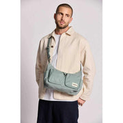 Hindbag Emile Bolso De Hombro Con Múltiples Bolsillos - Verde Salvia