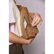 Bolso bandolera Hindbag Felix - Marrón canela