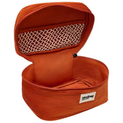 Hindbag Gaspard Vanity Bag - Terciopelo Ladrillo Naranja