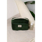 Hindbag Gaspard Vanity Bag - Terciopelo Verde Pino