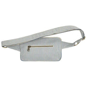 Riñonera Hindbag Harry Rectángulo - Rayas Azules