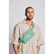 Riñonera Hindbag Harry Rectángulo - Rayas Verdes