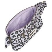 Riñonera Hindbag Harry Rectángulo - Leopardo Lila