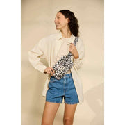 Riñonera Hindbag Harry Rectángulo - Leopard Off White