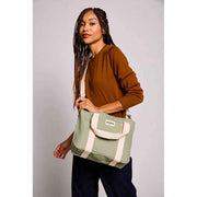 Hindbag Louise Square Bolso Bandolera - Verde Arcilla