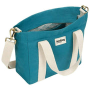 Hindbag Louise Square Bolso Bandolera - Azul Pavo Real