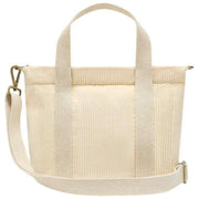 Hindbag Bolso bandolera Louise Square - Terciopelo Beige