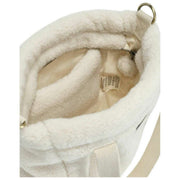 Hindbag Louise Square Teddy Bolso Bandolera - Blanco Ártico