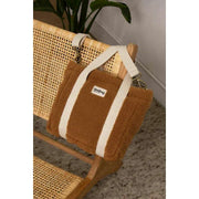 Hindbag Bolso bandolera Louise Square Teddy - Marrón