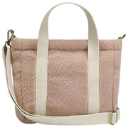 Hindbag Louise Square Teddy Bolso Bandolera - Rosa Polvo