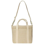 Hindbag Louise Square Bolso bandolera tejido - Beige nude