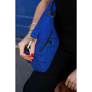 Hindbag Margault Bolso De Hombro Acolchado - Azul Eléctrico