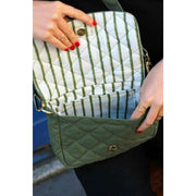 Hindbag Margault Bolso De Hombro Acolchado - Verde Oliva