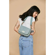 Hindbag Margault Bolso De Hombro Acolchado - Verde Salvia