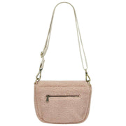 Hindbag Margault Teddy Bolso De Hombro - Rosa Polvo