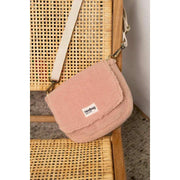 Hindbag Margault Teddy Bolso De Hombro - Rosa Polvo