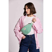 Riñonera Hindbag Olivia - Rayas Verdes