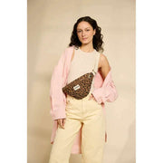 Riñonera Hindbag Olivia - Leopard Cinnamon Brown