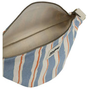 Riñonera Hindbag Olivia - Naranja/Azul Rayas
