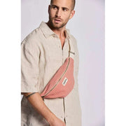 Riñonera Hindbag Olivia - Rayas Rojas