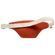 Riñonera Hindbag Olivia - Terciopelo Naranja Ladrillo