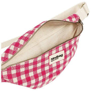 Riñonera Hindbag Olivia - Vichy Pink