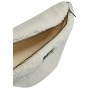 Hindbag Olivia Teddy Riñonera - Blanco Ártico