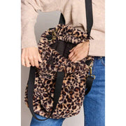 Hindbag Paul Bolso Tote De Piel Sintética - Marrón Leopardo