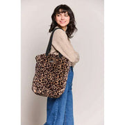 Hindbag Paul Bolso Tote De Piel Sintética - Marrón Leopardo