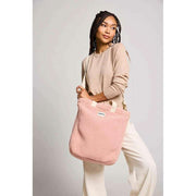 Hindbag Paul Teddy Tote Bag - Rosa Polvo