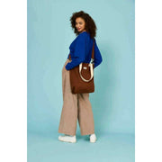 Bolso Tote Hindbag Paul - Marrón Chocolate