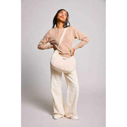 Hindbag Rosa Bolso De Hombro Teddy Grande - Blanco Ártico