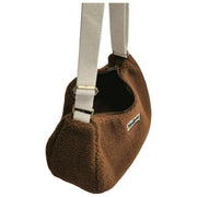 Hindbag Rosa Bolso De Hombro Teddy Grande - Marrón
