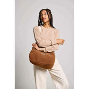 Hindbag Rosa Bolso De Hombro Teddy Grande - Marrón