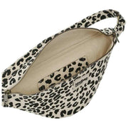 Hindbag Sasha Riñonera Grande - Leopard Off White