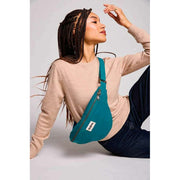 Hindbag Sasha Riñonera Grande - Azul Pavo Real