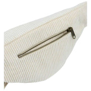 Hindbag Sasha Riñonera Grande - Terciopelo Crema