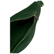 Hindbag Sasha Riñonera Grande - Terciopelo Verde Pino