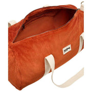 Bolso Hindbag Simon - Terciopelo Ladrillo Naranja