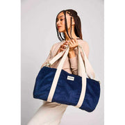 Bolso Hindbag Simon - Terciopelo Azul Marino