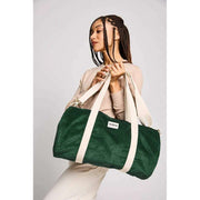 Bolso Hindbag Simon - Terciopelo Verde Pino