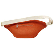 Riñonera Hindbag Sofia XL - Terciopelo Ladrillo Naranja